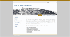 Desktop Screenshot of holmputzke.de